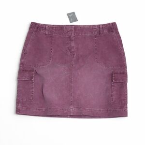 J.Jill Brand New With Tags 12 Stretch Skirt – Mini Cargo Style